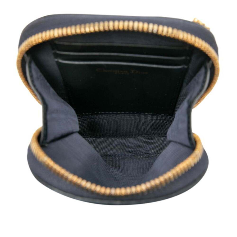 CHRISTIAN DIOR Blue Leather Shoulder Bag - Picture 4 of 6